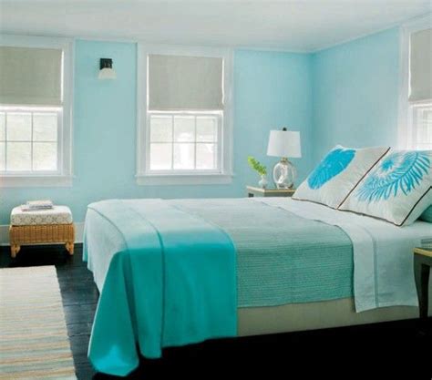Caribbean Blue Elle Decor Bedroom Turquoise Room Turquoise Bedroom