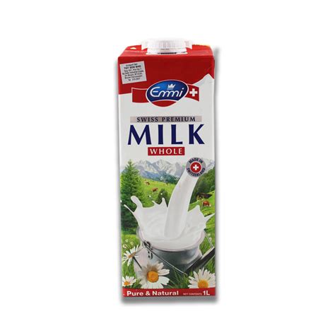 Emmi Swiss Premium Milk Whole 1L - Shopifull