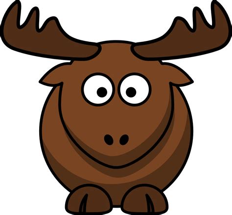 Onlinelabels Clip Art Cartoon Elk