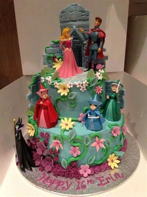 Walt disney's sleeping beauty film based on charles perrault's la belle au bois dormant made the character even more popular among girls. Pin by Marlene Mauzy on Cakes | Sleeping beauty cake ...