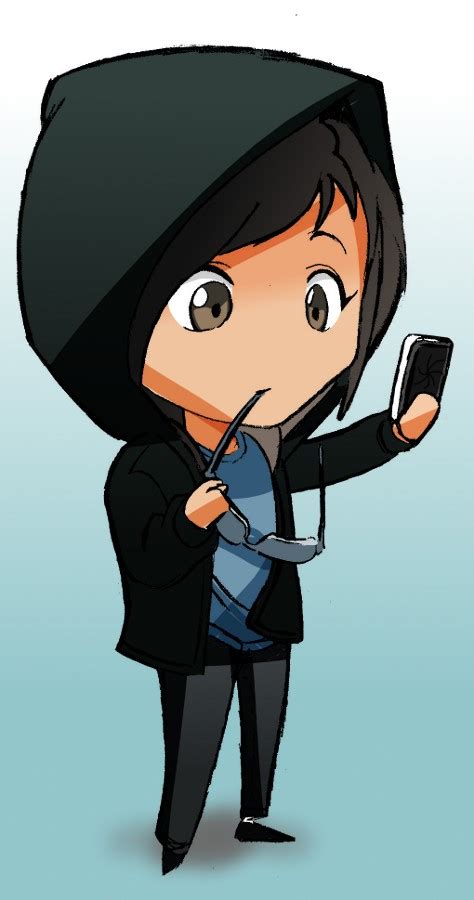 Chibi Hoodie By Edwindrood On Deviantart