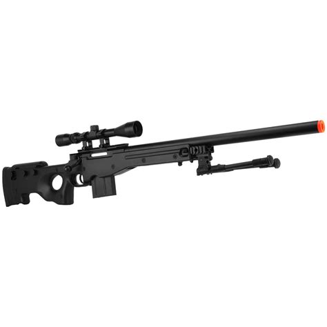 Wellfire Mk96 Awp Bolt Action Airsoft Sniper Rifle W Scope And Bipod