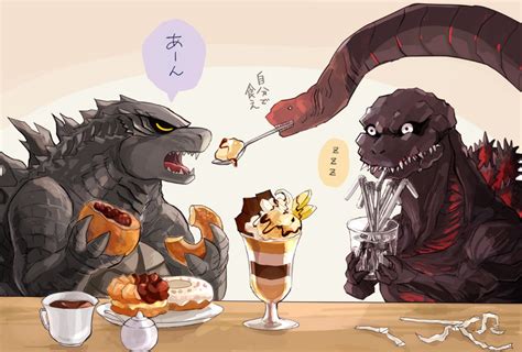 T助 Tsk03 Twitter Godzilla Funny Godzilla Wallpaper All