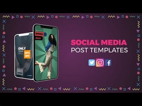 All from our global community of videographers and motion graphics designers. Social Media Posts Templates ★ After Effects Template ★ AE ...