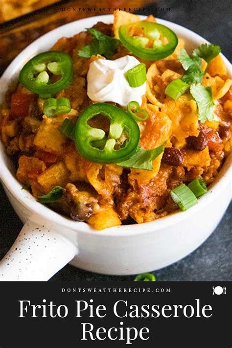 Frito Pie Casserole Is A Quick And Easy Dish To Prepare That Wont