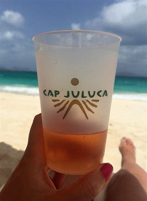 Glass Of Ros At Cap Juluca Beach Day Trip To Anguilla Two