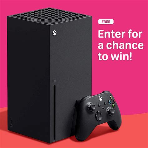 Win An Xbox Series X Worth £44999 Snizl Ltd Free Competition