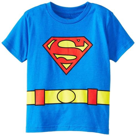 Superman Toddler Baby Boys Costume T Shirt With Cape