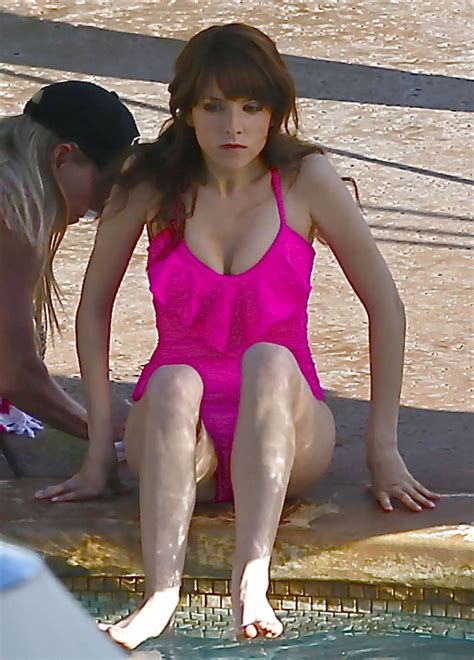 Anna Kendrick In Pink Swimsuit GotCeleb