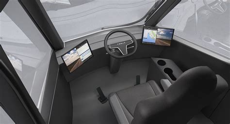 Tesla Semi Truck Interior Sleeper Cabinets Matttroy