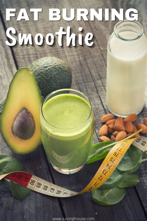 fat burning smoothie to help you gain energy and lose weight