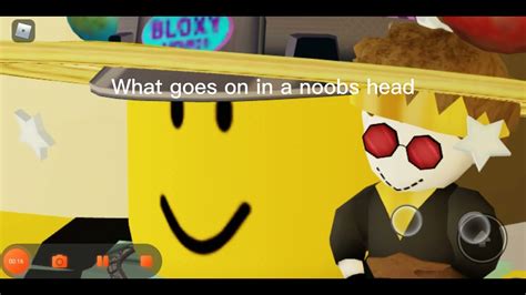 What Goes On In A Roblox Noobs Head Youtube