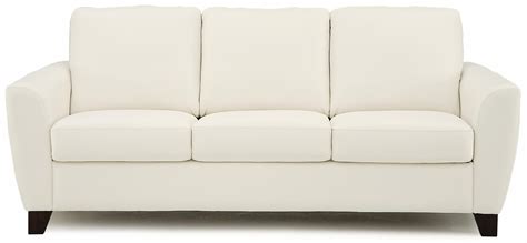 Palliser Marymount Contemporary Stationary Sofa With Flair Tapered Arms