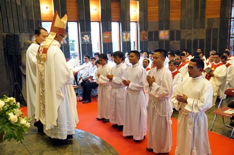 Tahbisan Diakonat di Kapel Seminari Tinggi St. Petrus Paulus