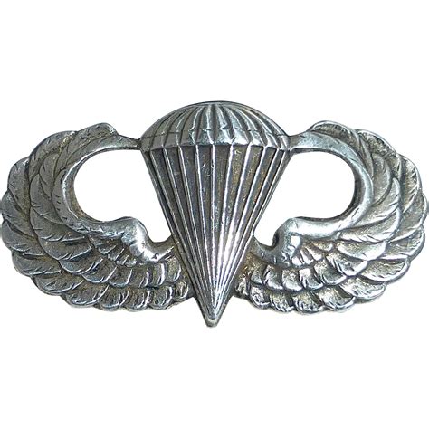 Airborne Basic Jump Wings Badge Patch Surplus Equipment Collectables And Art