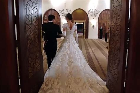 Princess Rajwa Of Jordan Is A Modern Cinderella At Royal Wedding With Surprise Second Look