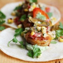 Combine the creme fraiche, 2 mustards, shallots, capers, 1 teaspoon salt, and 1/2 teaspoon pepper in a small bowl. Shrimp Tacos with Avocado Creme Fraiche, Corn Salsa, and ...