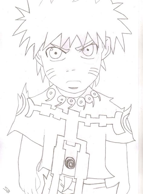 As a kid and a teen. Kid Naruto Kyuubi Mode by FanaticArtz on DeviantArt