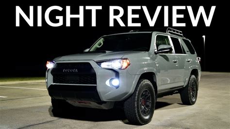 4runner Gets Leds 2021 Toyota 4runner Night Review And 2022 Update