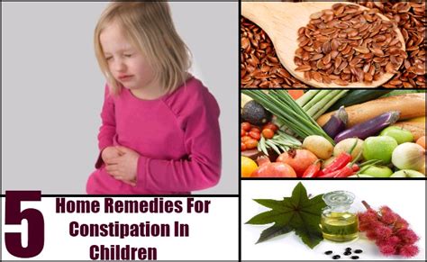 Constipation is medically defined as having three or fewer bowel movements in a week. 5 Home Remedies For Constipation In Children - Natural ...