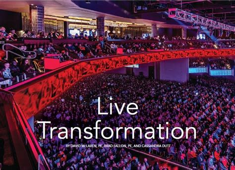 The Transformation Of Entertainment Superstructure The Hall At Live