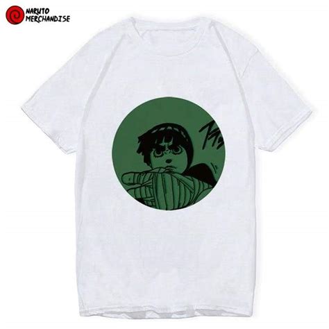 Rock Lee T Shirt Naruto Merchandise Clothing