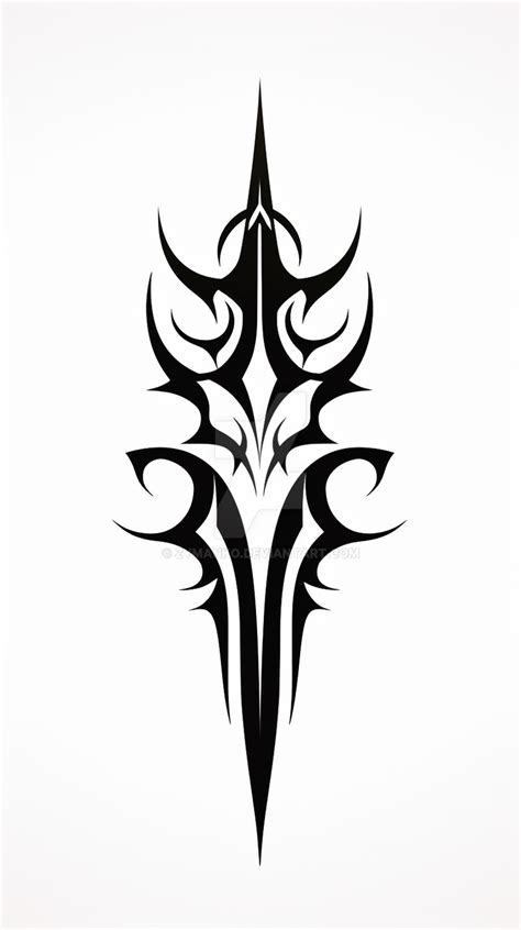 Tribal Tattoo Design Vector 07 By Zymanko On Deviantart