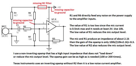 Dynamic Microphone Preamplifier Circuit Diagram Circuit Diagram