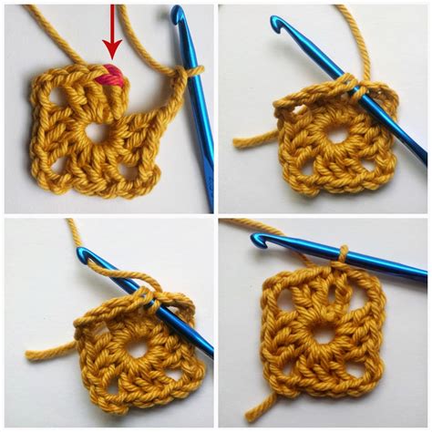 Crochet Granny Square Tutorial — Hooked By Robin