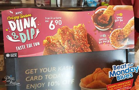 Dip n dip (sunway pyramid mall) american • desserts • snacks • western cafe. KFC Malaysia Crispy Tenders Dunk and Dip Review