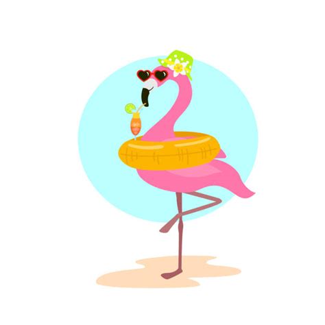 40 Best Ideas For Coloring Cartoon Flamingo With Sunglasses