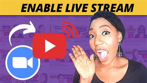 Live Stream Zoom To Youtube How To Enable Live Streaming On Youtube