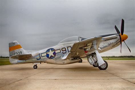 P 51 Mustang Fighter Photograph By Mark Meacham Fine Art America