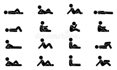 Silhouette Person Laying Stock Illustrations 208