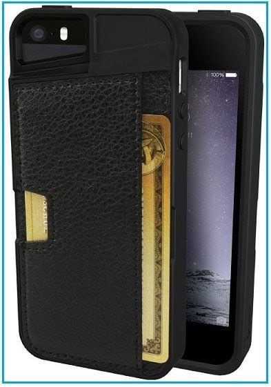 5 out of 5 stars. Best iPhone SE Case with Credit Card Holder: iPhone 5S/5