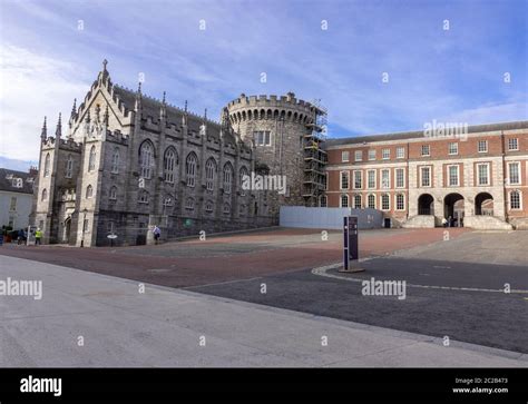 The Record Tower And The Chapel Royal At Dublin Castle Ireland The Only
