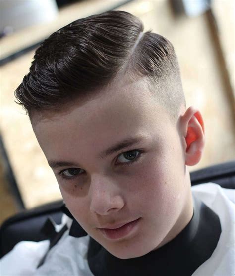 25 cool boys haircuts 2019 | men's haircuts + hairstyles 2019 high fade with side swept hairstyle. 120 Boys Haircuts Ideas and Tips for Popular Kids in 2020