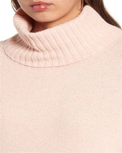 Womens Long Line Turtleneck Sweater Aa Sourcing Ltd