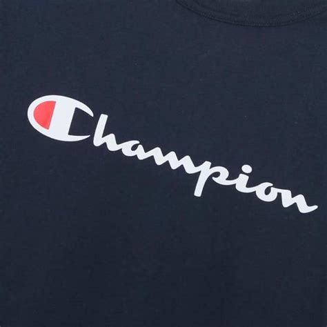Get inspired and check out our selection of athletic apparel, sportswear, and more at the official champion store! CHAMPION S/S Basic Logo Tee C3-H374 - Navy Japanese Version