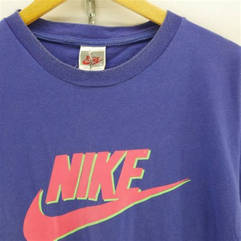 True Vintage Nike T Shirt In Blue Size Xl Short Sleeve Big Etsy