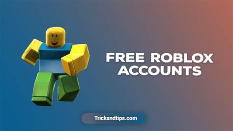 Are You Looking For Free Roblox Accounts Many People Search For Free