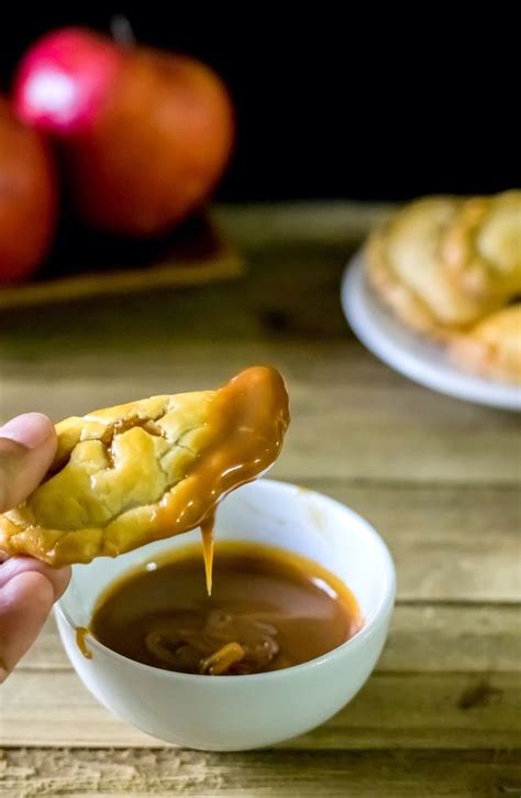 Apple Pie Empanadas With Caramel Dipping Sauce Recipe Sauce Recipes