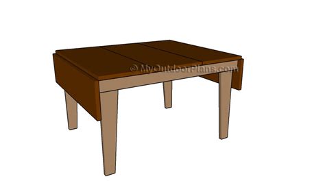 Great savings & free delivery / collection on many items. Drop leaf Table Plans | MyOutdoorPlans | Free Woodworking Plans and Projects, DIY Shed, Wooden ...