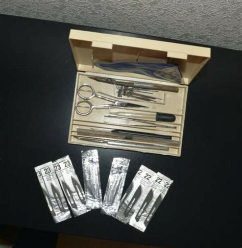 Vintage Mccoy Health Sciences Supply Dissecting Kit Complete Ebay
