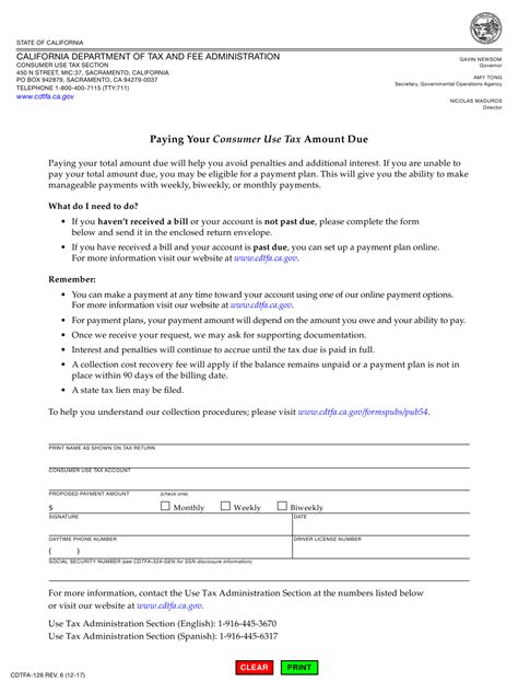 Form Cdtfa 126 Fill Out Sign Online And Download Fillable Pdf