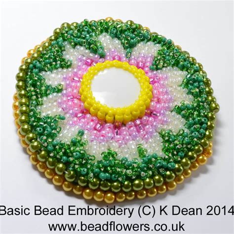 Bead Embroidery Pattern For Beginners Katie Dean
