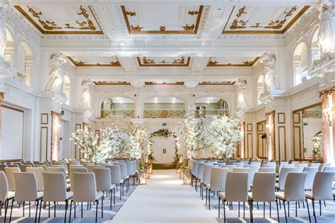 12 Stunning London Hotel Wedding Venues