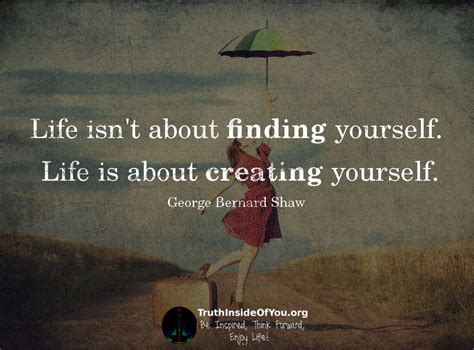 Find a translation for this quote in other languages: Life isn't about finding yourself. ~ George Bernard Shaw ...