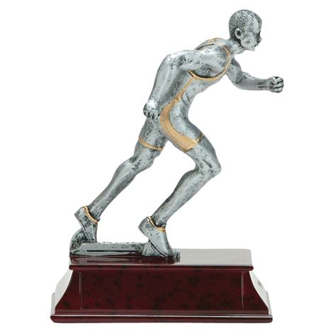 Male Elite Track Resin Trophy