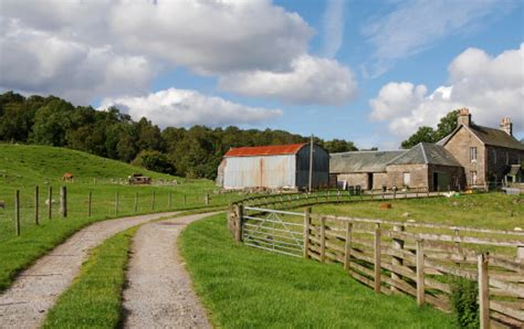 Farmhouse Scotland Uk Stock Photo Download Image Now Istock